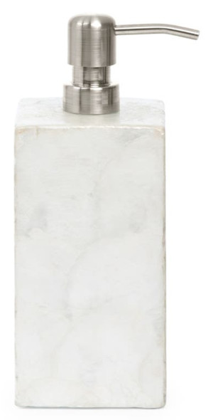 PIGEON AND POODLE - Andria Pearlized Extra Large Soap Dispenser
