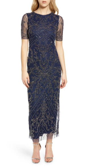 brown long sleeve dress midi Floral Minnie Mouse Black Tutu Bodycon fit Collection: FINEST HOUR Color:Romantic Blue Satin / Romantic Blue Tulle