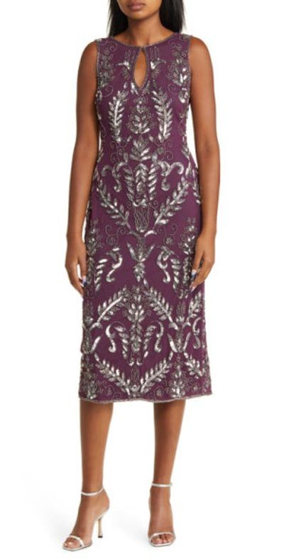 midi cocktail dress nordstrom Pisarro Nights