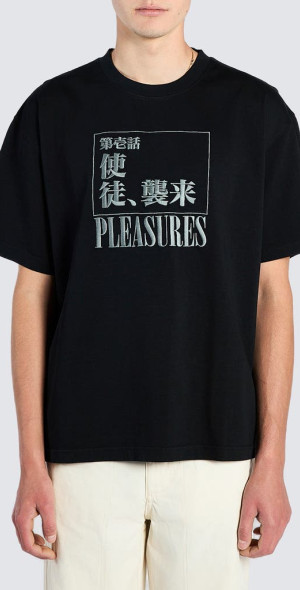 PLEASURES - x Neon Genesis Evangelion Angel Attack Cotton T-Shirt