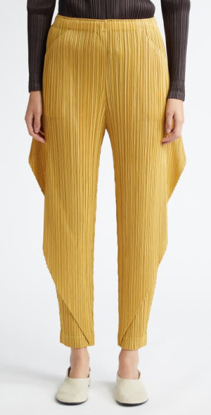 Pleats Please Issey Miyake - Thicker Pants in Ocher at Nordstrom