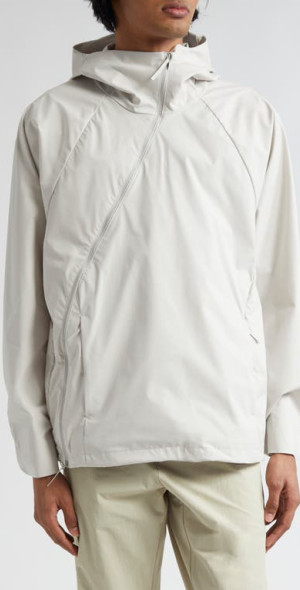 POST ARCHIVE FACTION - 6.0 Hooded Asymmetric Zip Jacket Center in