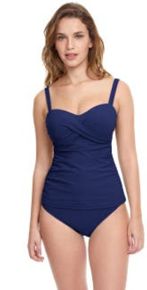 Profile By Gottex Women's Tutti Frutti D-Cup Halter Swim Dress - Skirted Bottom, Tummy Control - View #7