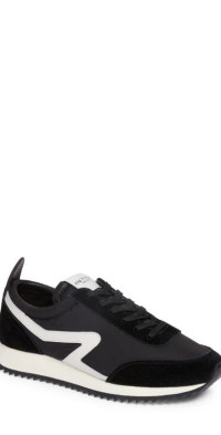 rag & bone rag & bone Retro Runner Sneaker in Blk at Nordstrom, Size 5Us