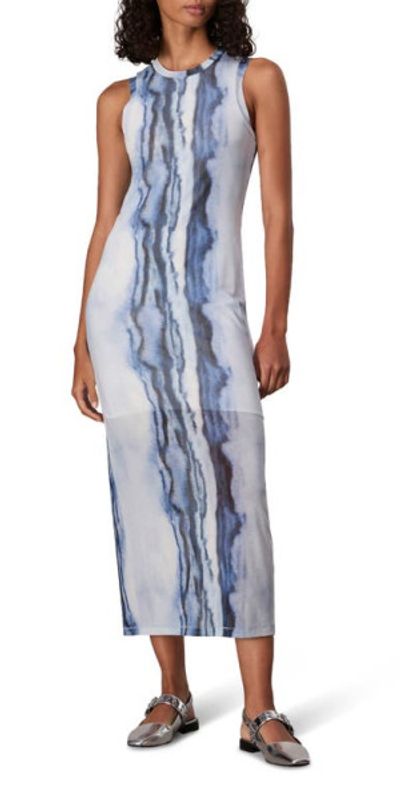 rag & bone - Yana Mesh Sleeveless Dress in Blue Multi at Nordstrom, Size X-Small rag & bone - Yana Mesh Sleeveless Dress in Blue Multi at Nordstrom, Size X-Small