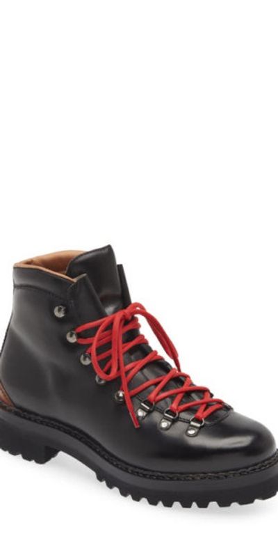 Ralph Lauren Darrow Calfskin Boots in Black Ralph Lauren Purple Label Men main image 2