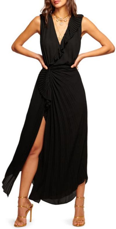 green emerald velvet dress Joanna Cowl Back Gown main image 0