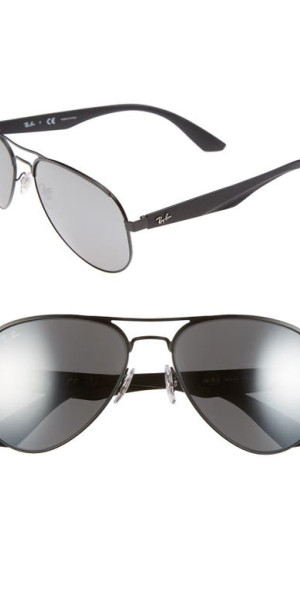 Ray-Ban Men's Highstreet Aviator Sunglasses