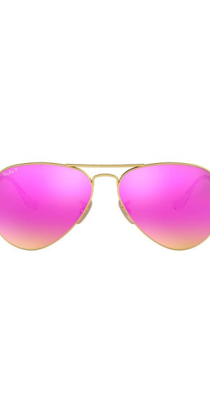 Ray Ban Gold Pink Mirror Ray Ban Blaze Clubmaster Gold Frame  display picture 1
