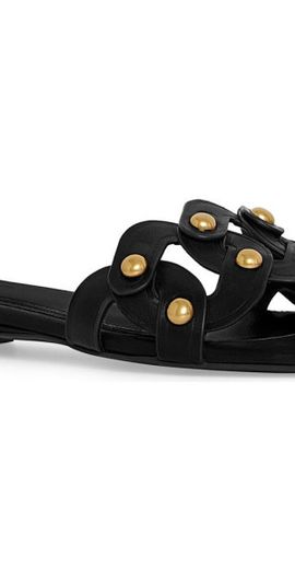Rebecca Minkoff Rebecca Minkoff Chain Slide Sandal in Black at Nordstrom, Size 5