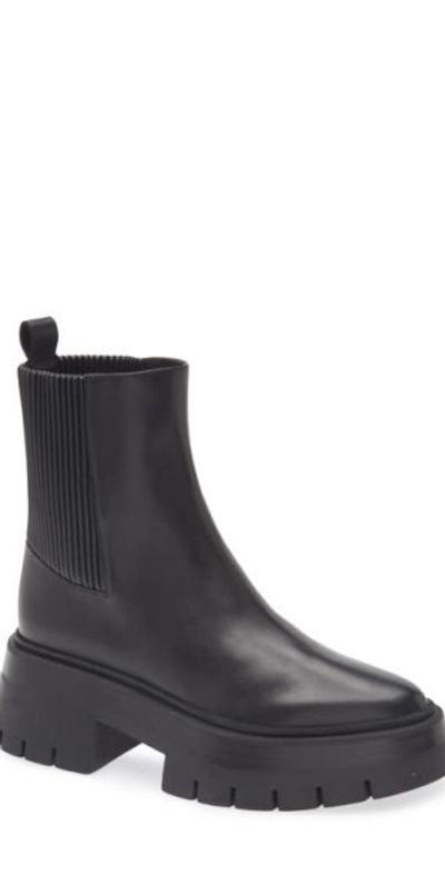 Rebecca Minkoff Rebecca Minkoff Lug Sole Bootie in Black at Nordstrom, Size 5