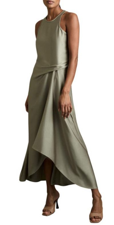 maxi long sleeve linen dress Teal Blue Elegance: Linen Wrap Dress with Shawl Collars, Full Sleeves & Waist Tie | Chic Linen Maxi Dress