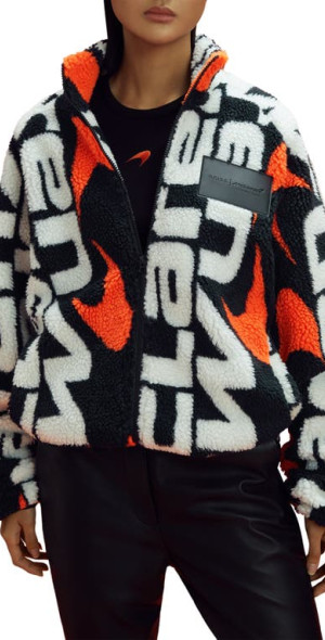 サイズ1 ITALY MELLOA FLEECE FOODIE argue argue ITALY MICRO FLEECE