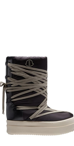 Rick Owens - x Moncler Big Rocks Puffer Boot in Black at Nordstrom