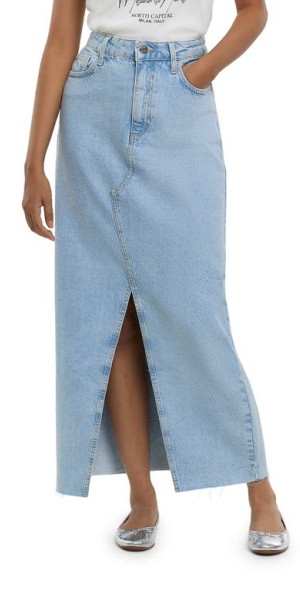 Denim Maxi Skirt Nordstrom Rack Denim Skirt Denim Maxi Skirt High