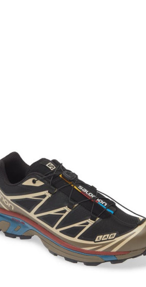 Salomon - Gender Inclusive XT-6 Sneaker in Black/Falcon/Eden at