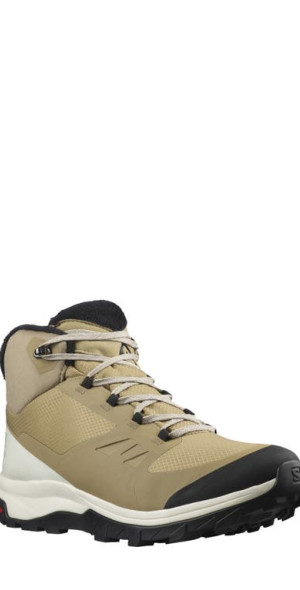 Salomon - Outsnap Waterproof Boot in Kelp/Vanilla Ice/Black at