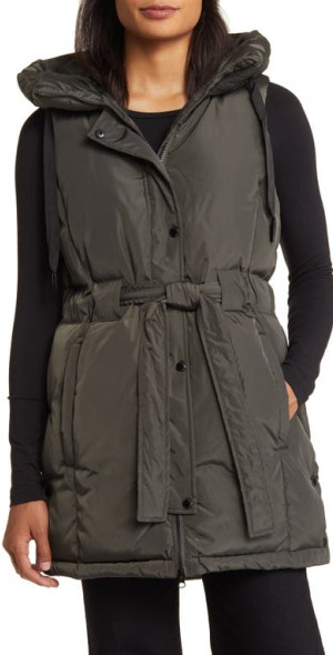 Women's Coats Sam Edelman Long Vest Sam Edelman Puffer Vest