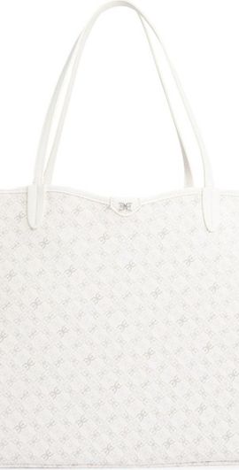 Sam Edelman Sam Edelman Large Harper Monogram Shopper Tote in Eggshell at Nordstrom