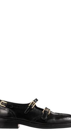 SANDRO SANDRO Multi-buckle open derbies in Black at Nordstrom, Size 35