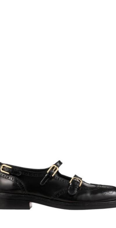 SANDRO SANDRO Multi-buckle open derbies in Black at Nordstrom, Size 35