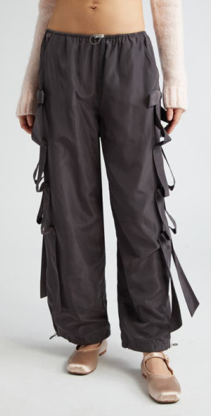 Sandy Liang Cam Pants ロンハーマン RHC Sandy Liang - Cam Pants - Red | available at LCD