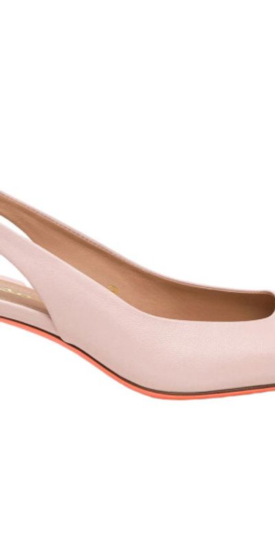 Santoni Santoni Women's mid-heel slingback in Pink at Nordstrom, Size 7