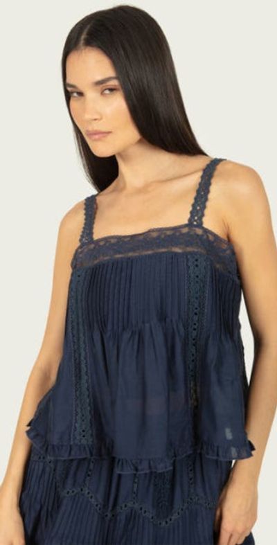 SECRET MISSION SECRET MISSION Audrey Top in Navy at Nordstrom, Size X-Small