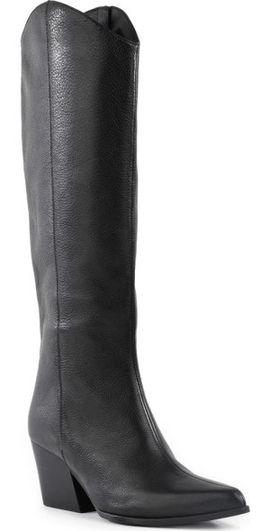 Seychelles Seychelles Begging You Knee High Western Boot in Black at Nordstrom, Size 6.5