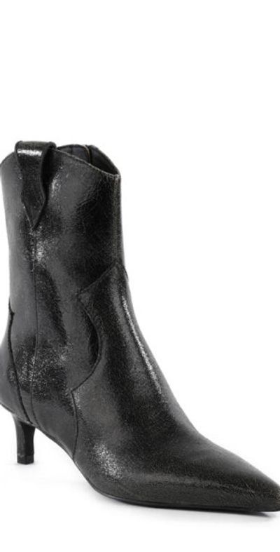 Seychelles Seychelles Dallas Bootie in Black/Beige at Nordstrom, Size 6.5