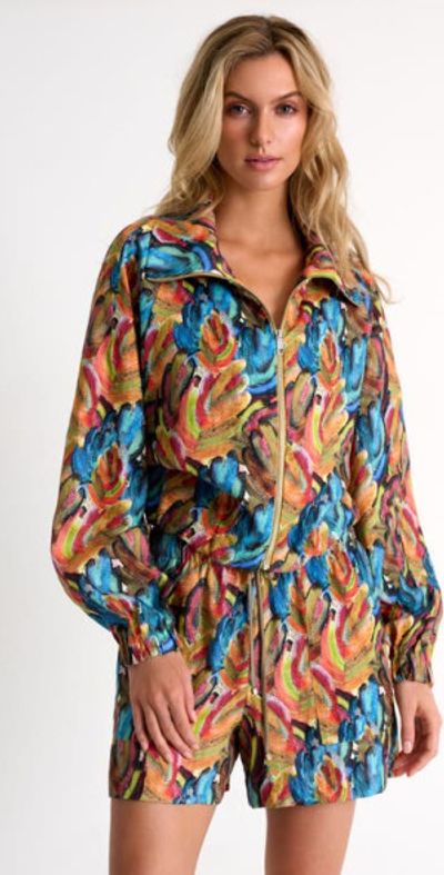 SHAN SHAN Linen Shorts in Print at Nordstrom, Size 4