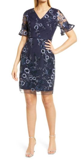 chinese dress ladies Focus by Shani  Chevron Lace Dress