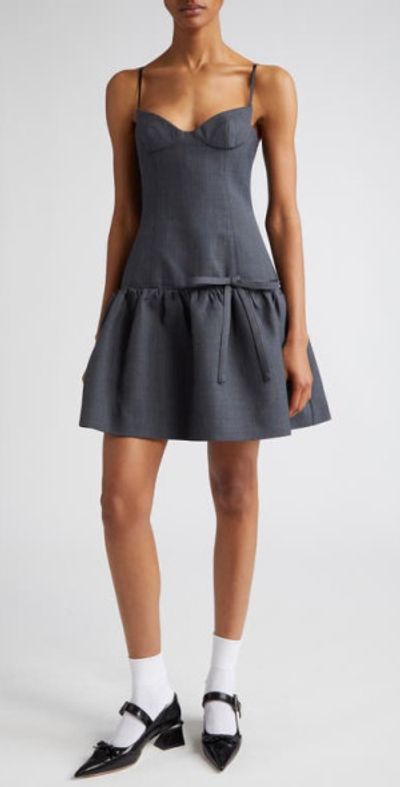 grey dress shoes for woman Mina Corset Midi Dress | Disturbia main image 0