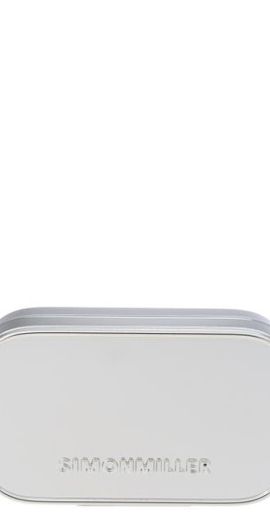Simon Miller Simon Miller Pill Clutch in Satellite Silver at Nordstrom