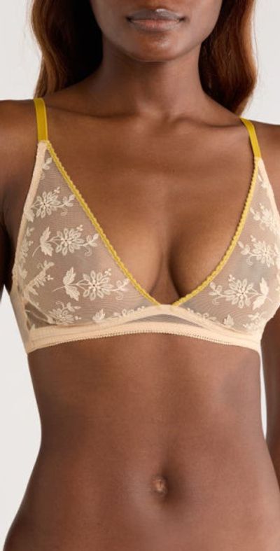 Simone Perele Simone Perele Adele Triangle Bralette in Ginger at Nordstrom, Size X-Small