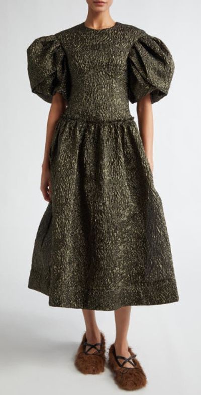 midi and knee-length dresses Never Look Back Navy Floral Lace Short Sleeve Velvet Trim Midi Dress
