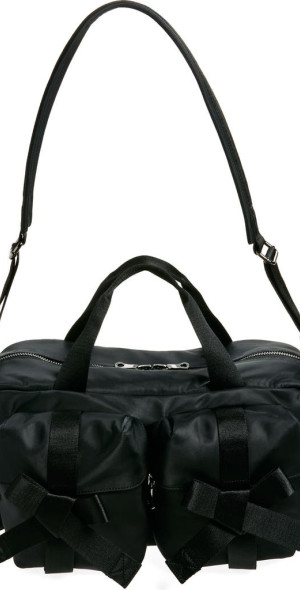 Simone Rocha - Utility Bow Pocket Travel Bag in Black at Nordstrom