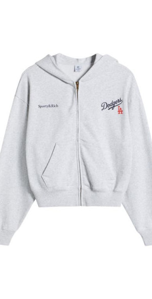 Sporty&Rich × 47 × Dodgers Serif Hoodie