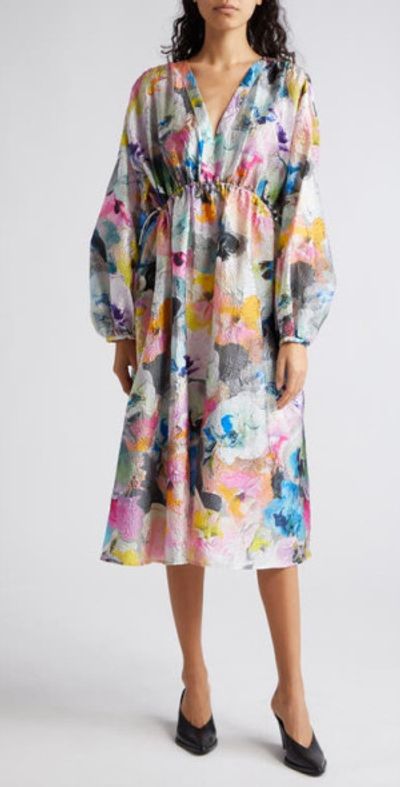 chinese dress ladies Stine Goya Gathered Long Sleeve Midi Dress main image 1