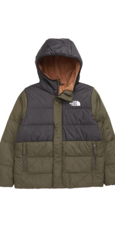 The North Face Kids' Water Repellent Fleece Lined 600 Fill Power