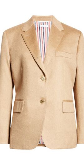 Thom Browne Thom Browne Classic Camel Hair Sport Coat at Nordstrom, Size 0 Us