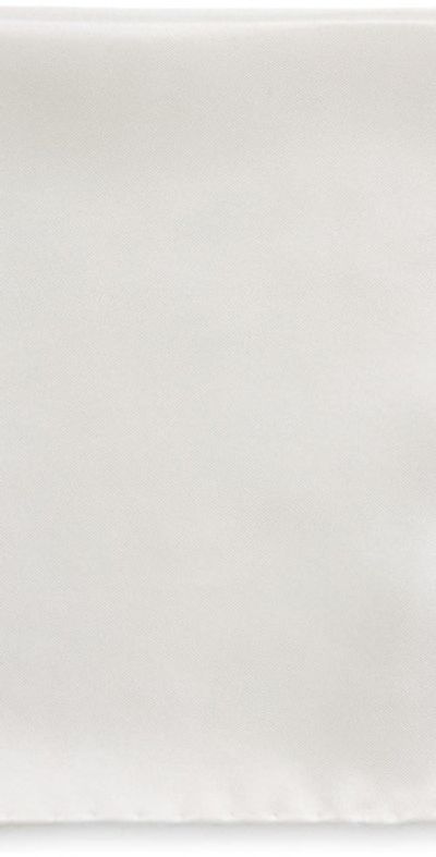 TOM FORD TOM FORD Classic Mulberry Silk Pocket Square in Off White at Nordstrom