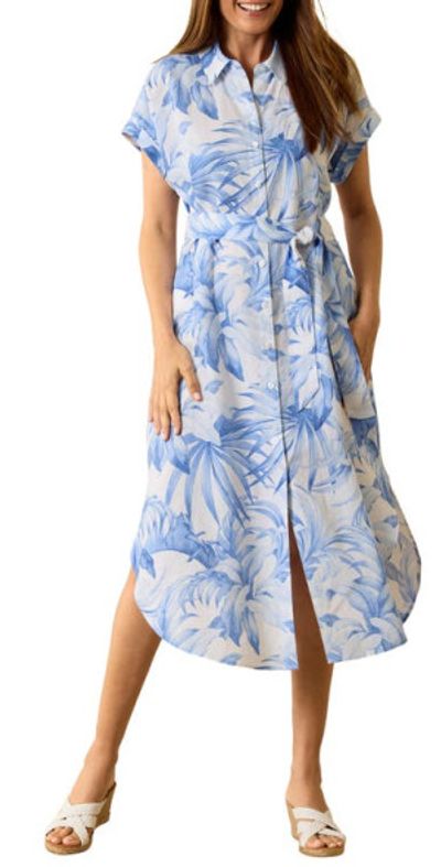 knee length dresses for ladies Palma Dress Print | Satin Printed Midi Dress main image 0