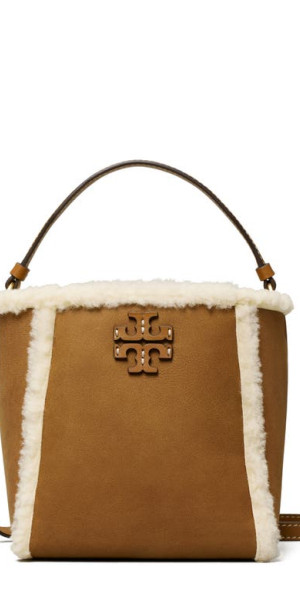 ☆☆Tory Burch☆☆ 24FW McGraw Small Bucket Bag Tiramisu 158 Tory Burch MCGRAW SMALL BUCKET BAG 74956 227 TIRAMISU | eBay