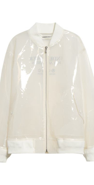 Undercover - Transparent Bomber Jacket in White at Nordstrom