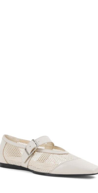 Vagabond Shoemakers Vagabond Shoemakers Wioletta Mesh Mary Jane Flat in Off White