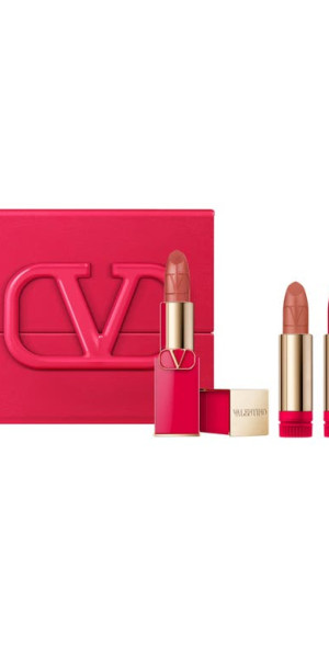 Valentino - Rosso 3-Piece Refillable Lipstick Set at Nordstrom