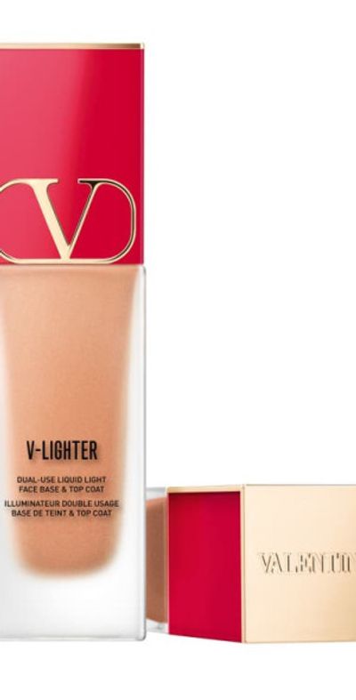 Valentino Valentino V-Lighter Face Primer & Highlighter in 02 Ambra at Nordstrom