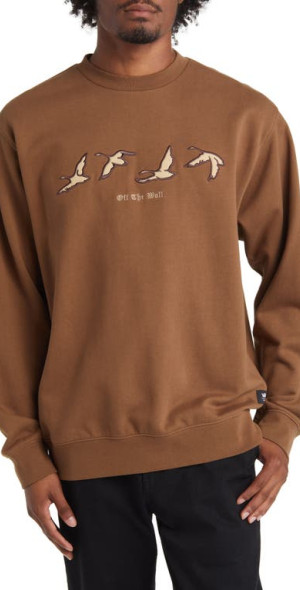 Vans - Geese Crewneck Sweatshirt in Sepia