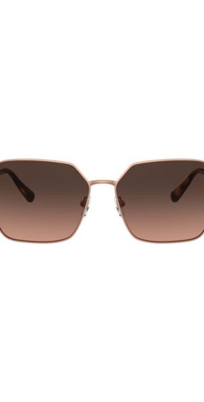 NEW Versace | Medusa Square Frame 59mm Gradient Versace 59mm Gradient Square Sunglasses In Rose Gold - 40  main image 2
